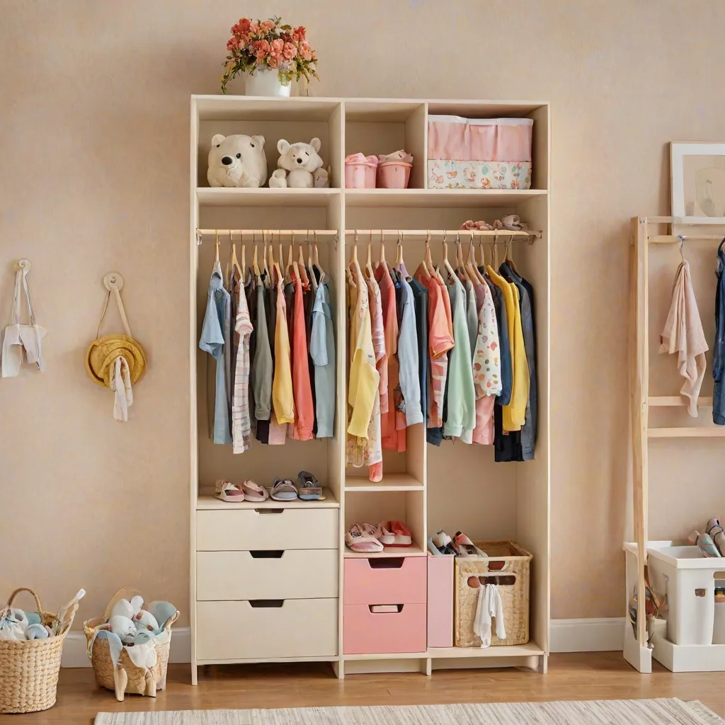 Kreatywne sposoby na przechowywanie ubrań dziecka